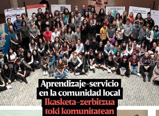 El Aprendizaje-Servicio en la Revista de la Federación Navarra de Municipios y Concejos.