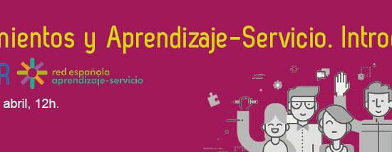 2ª Edición del webinar «Ayuntamientos y Aprendizaje-Servicio»