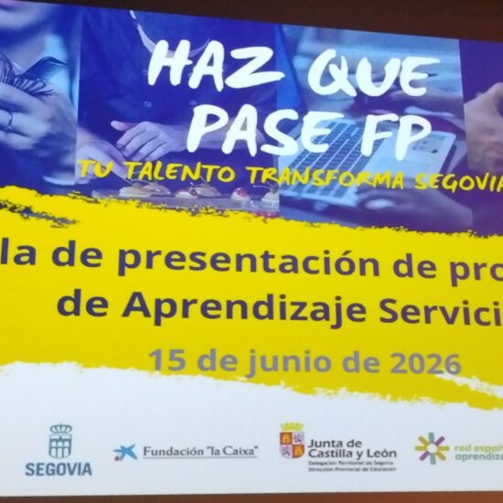Evento ApS con jóvenes de FP en Segovia